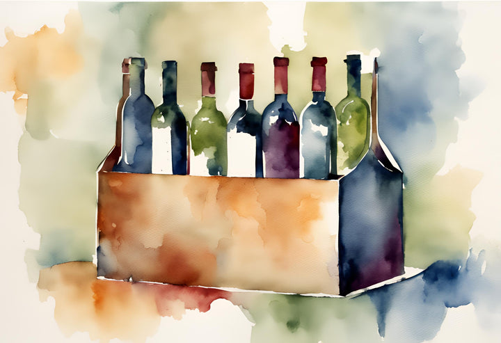 Why are the bottles shipped in reused wine boxes?