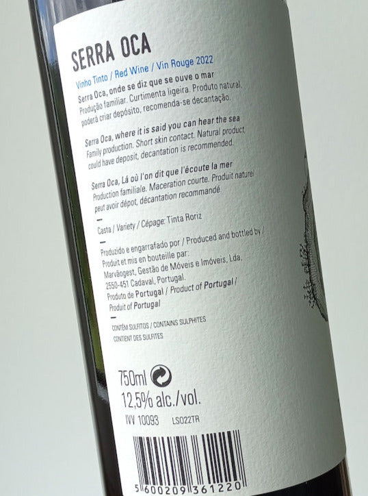 Serra Oca Tinta Roriz 2022